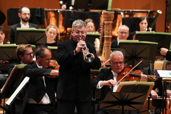 Gareth Small as soloist with the Hallé. cr Alex Burns, the Hallé