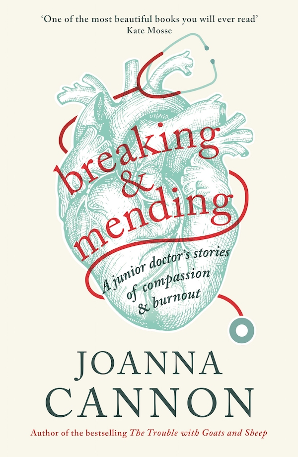 Joanna Cannon, Breaking and Mending book jacket Joanna Cannon, Breaking and Mending book jacket