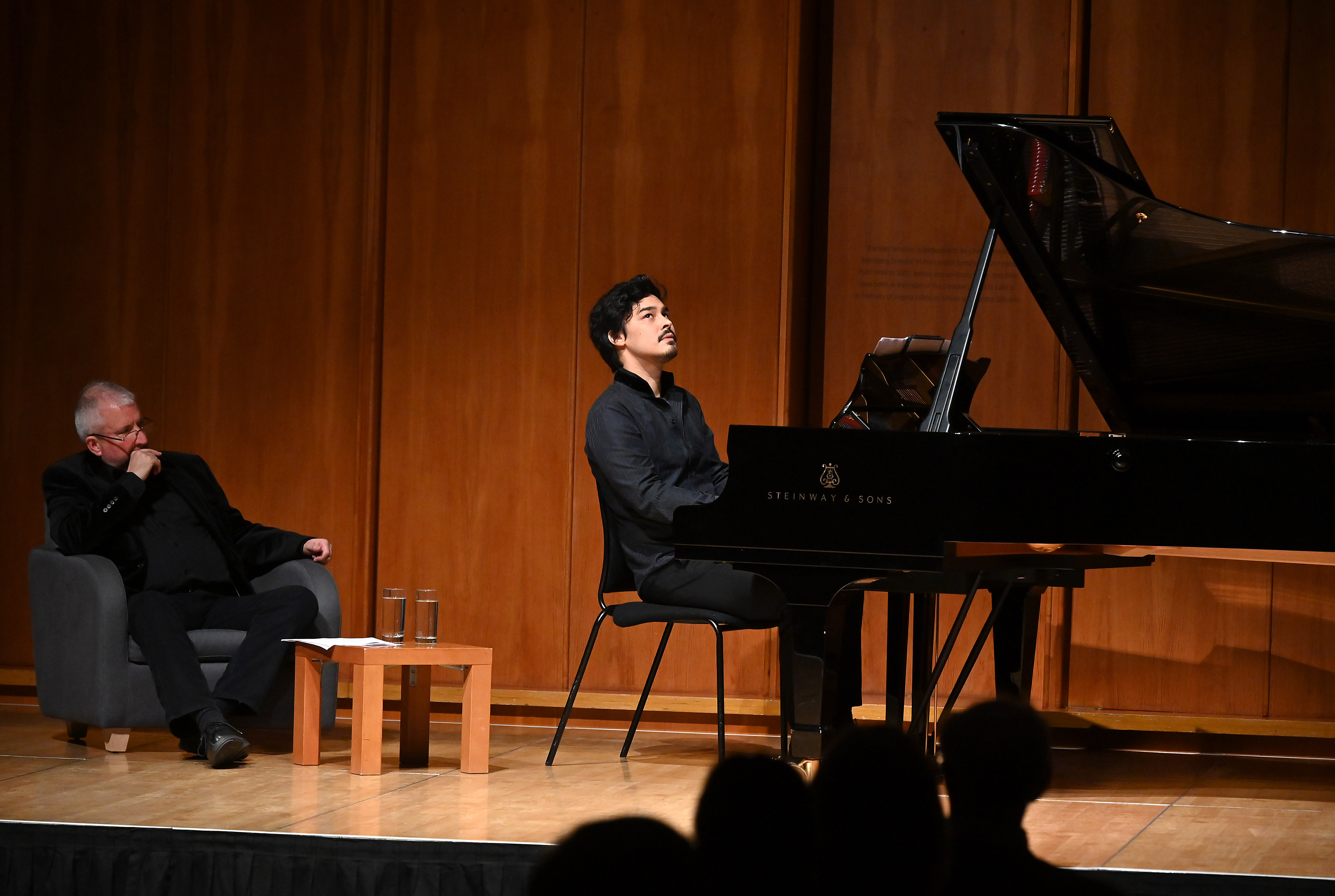 Gerard McBurney and Christopher Park at the Barbican's Beethoven Weekender