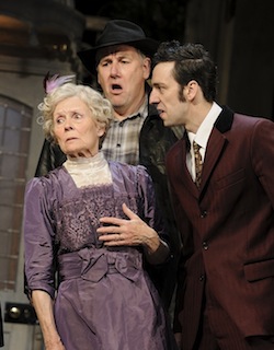 Angela Thorne Chris McCalphy and Ralf Little