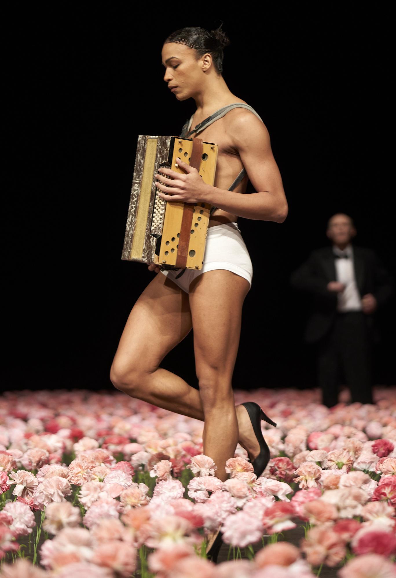 Tanztheater Wuppertal's Naomi Briton in Nelken