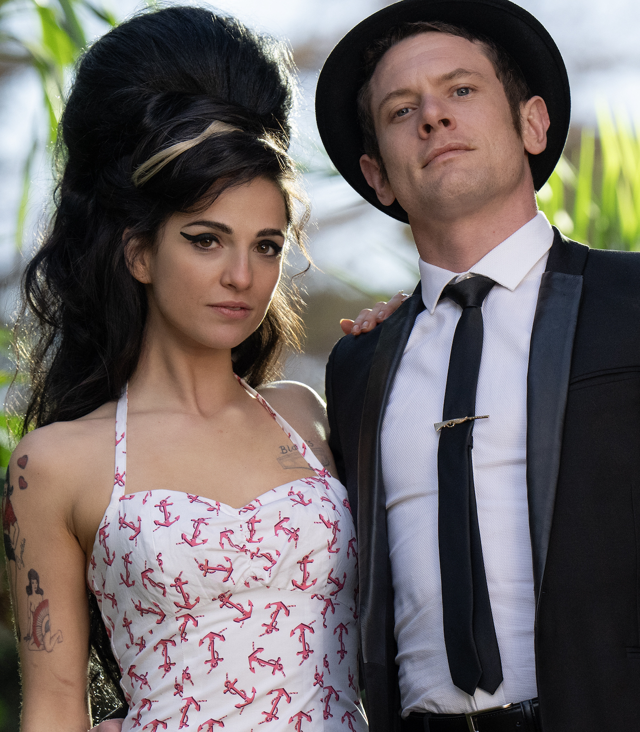 Marisa Abela and Jack O'Connell in Back to Black