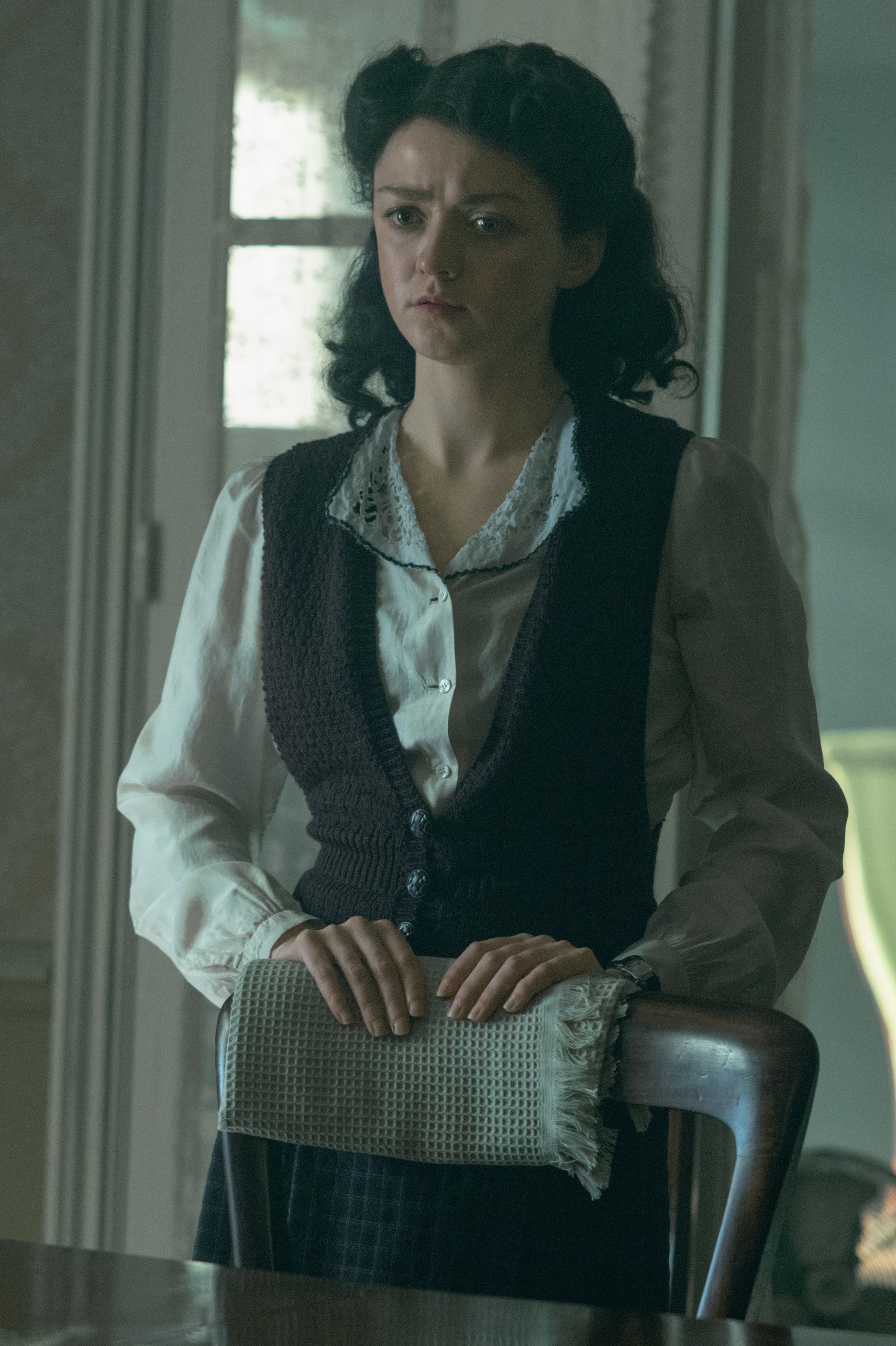 Maisie Williams as Catherine Dior in The New Look