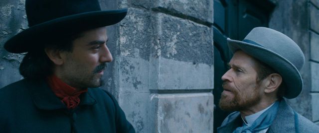 Oscar Isaac (left) as Paul Gauguin in 'At Eternity's Gate'