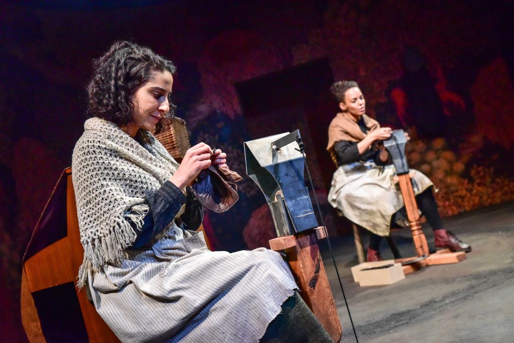 Mariam Haque and Sasha Frost in 'Folk'