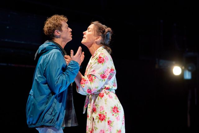 Joseph Quinn in 'Mosquitoes', with Olivia Williams