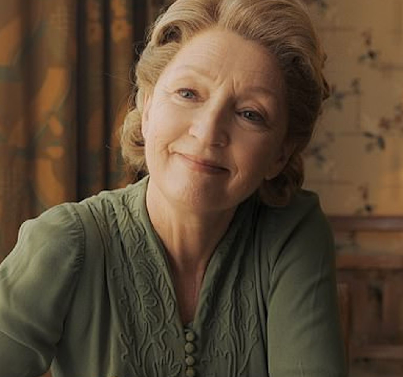 Lesley Manville as Ma Smith in Mr Burton