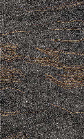 Dorothy Napangardi, Sandhills of Mina Mina, 2000, National Gallery of Australia, Canberra
