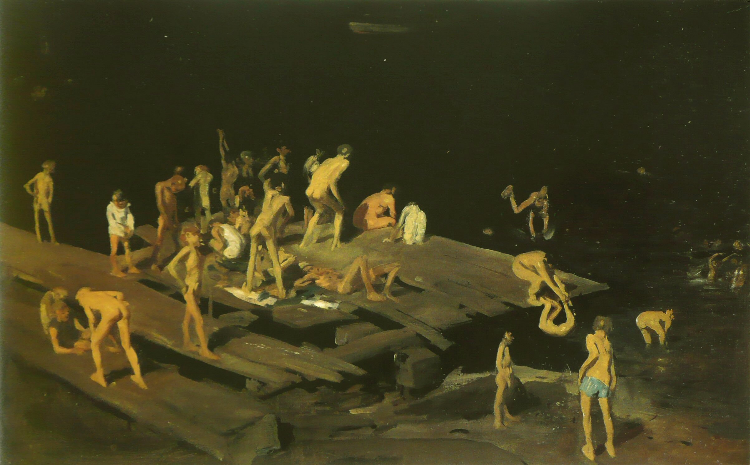 George Bellows, Forty-Two Kids, 1907, © Corcoran Gallery of Art, Washington 