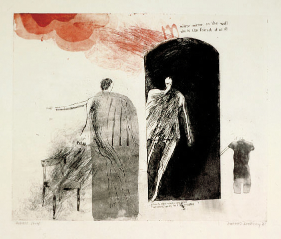 David Hockney, Mirror, Mirror on the Wall, 1961