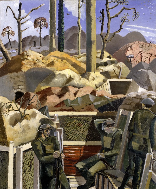   Paul Nash, Spring in the Trenches, Ridge Wood, 1917, 1918  Imperial War Museum, London ©Tate