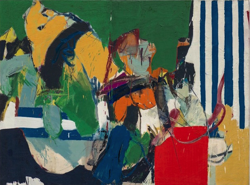 Wook-kyung Choi Untitled 1960s  Acrylic on canvas 101 x 86 cm  © Wook-kyung Choi Estate and courtesy to Arte Collectum
