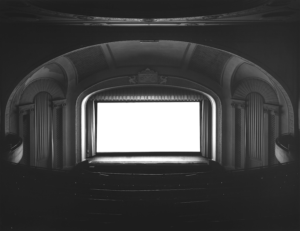 Marian Goodman Gallery.   Hiroshi Sugimoto, UA Playhouse, New York, 1978. © Hiroshi Sugimoto, courtesy of the artist