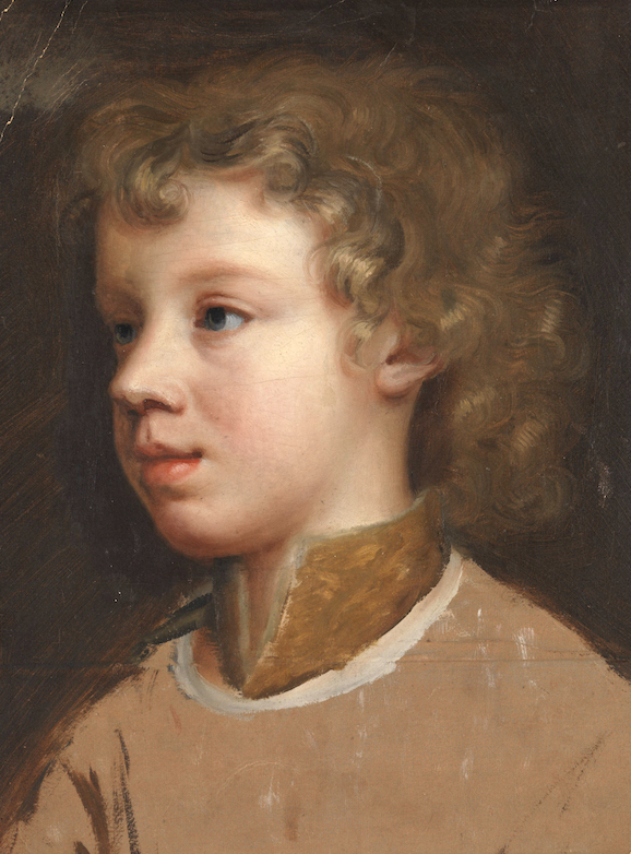 Mary Beale, Sketch of the Artist's Son, Bartholomew Beale, Facing Left, c. 1660. Photo Tate