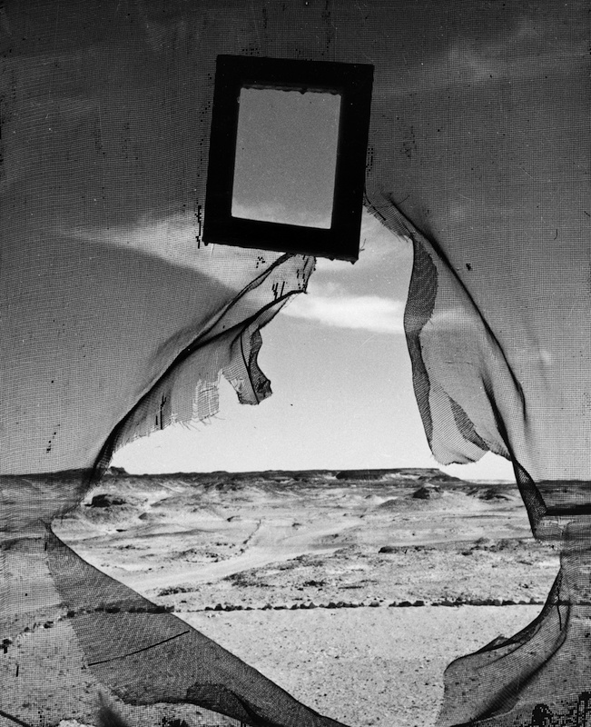 “Portrait of Space” Siwa, Egypt 1937 by Lee Miller. Gelatin silver print © Lee Miller Archive 2002