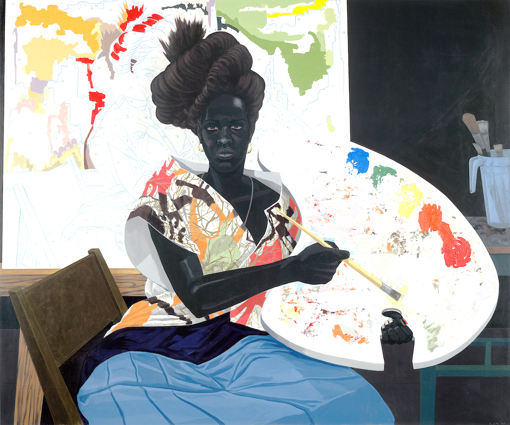 Kerry James Marshall, Untitled, 2009. Acrylic on PVC panel, 155.3 x 185.1. Yale University Art Gallery, 