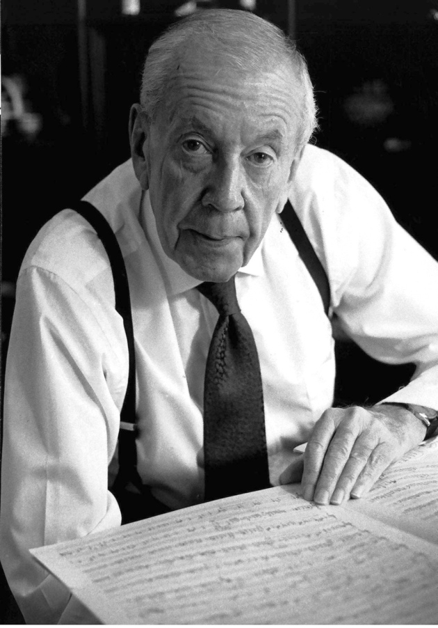 British composer Malcolm Arnold