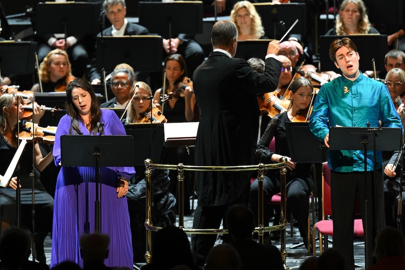 Laurence Kilsby and Elizabeth Watts sing Bliss at the Proms 