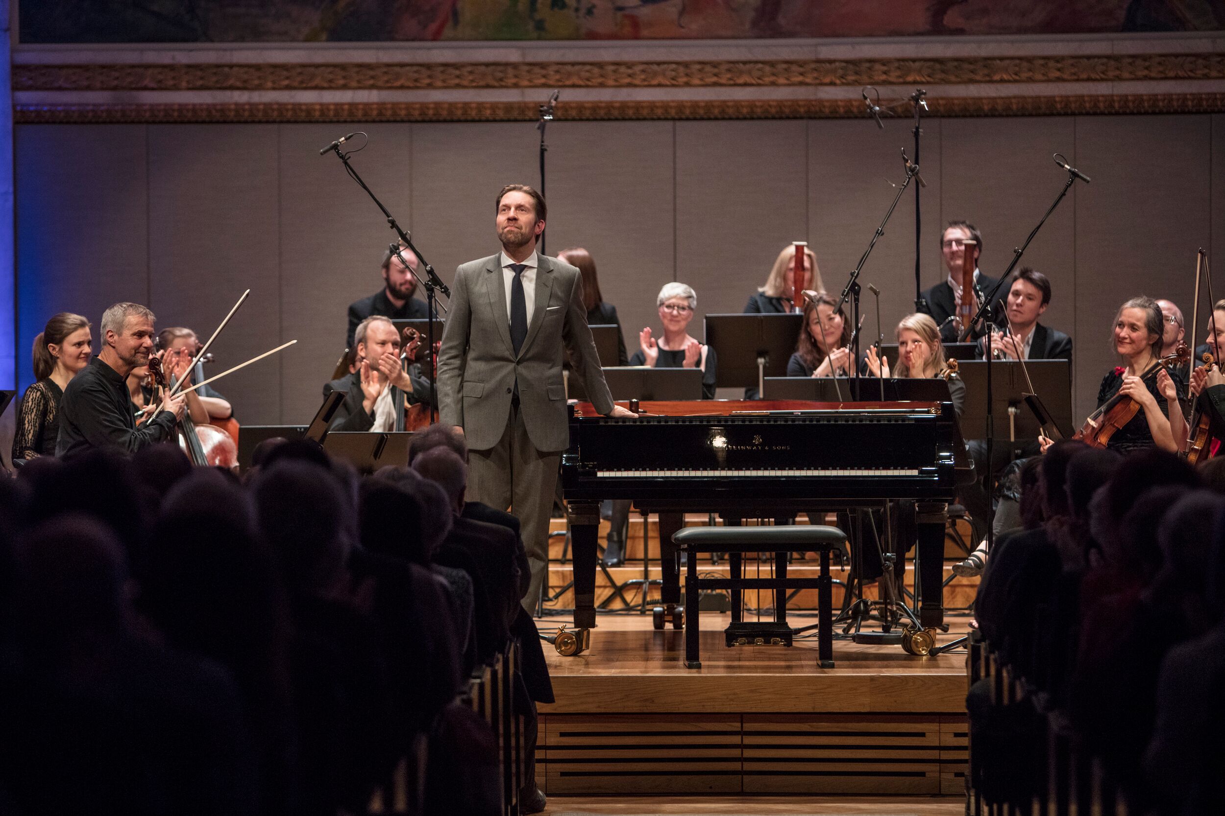 Leif Ove Andsnes in Oslo's University Aula