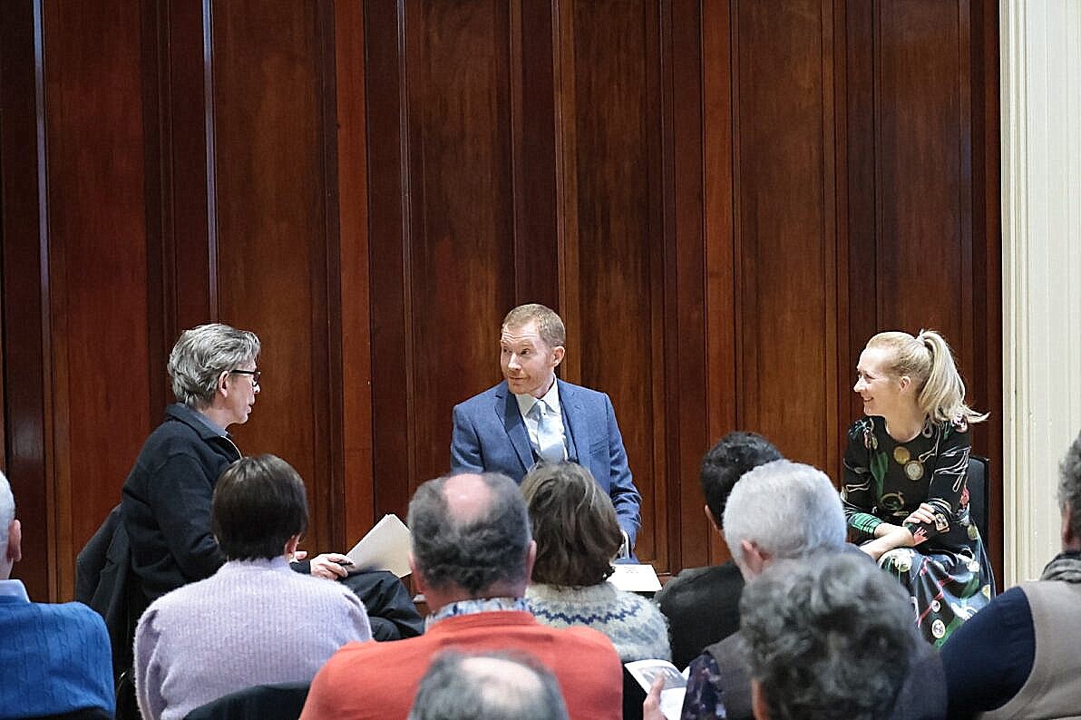 Talk after 'In Damascus' performance