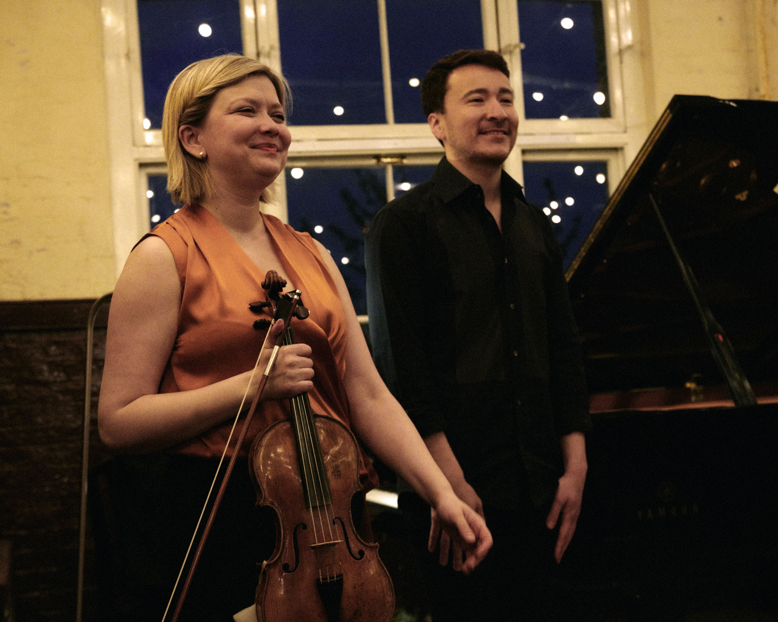 Ibragimova and Tsoy at the Ragged Music Festival