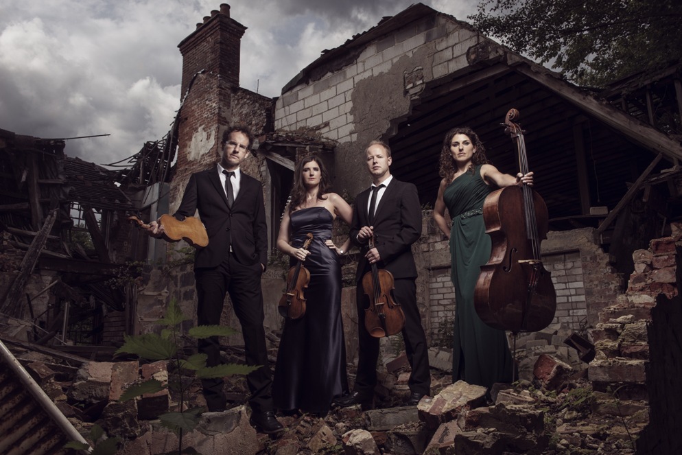 Carducci Quartet by Tom Barnes