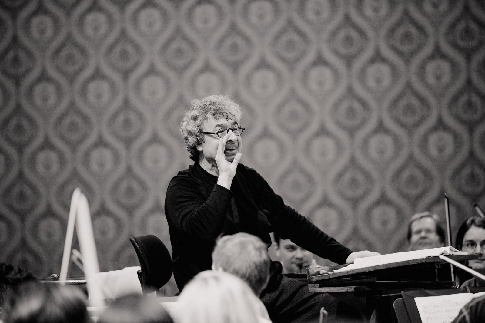 Bychkov in rehearsal