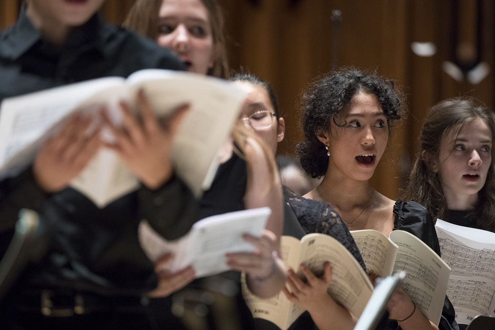 NYO singing