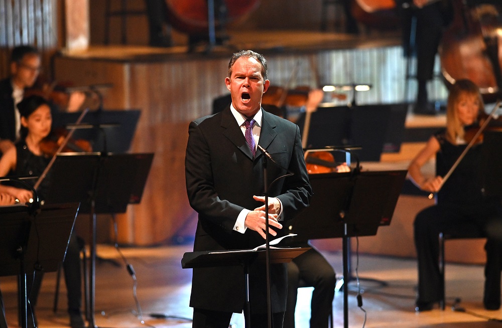 Gerald Finley in the Royal Festival Hall