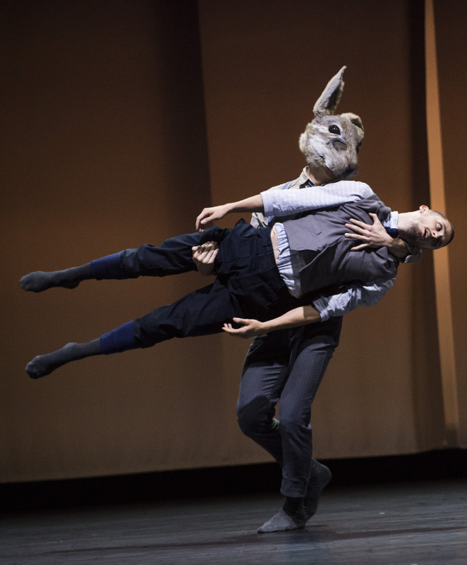Bradley Waller in 'Life' by Pontus Lidberg. Photo credit: Tristram Kenton