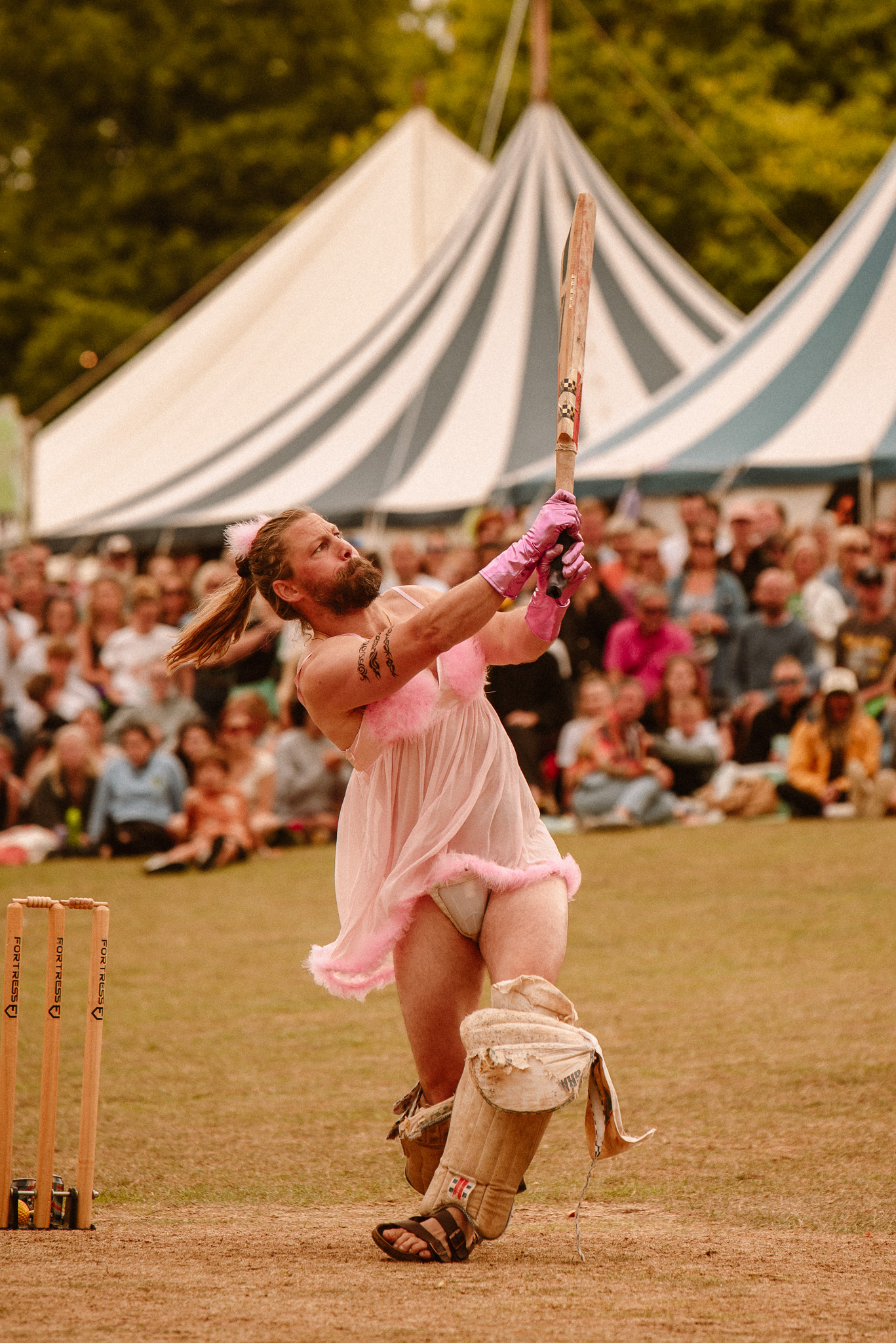 The annual cricket match at Wilderness