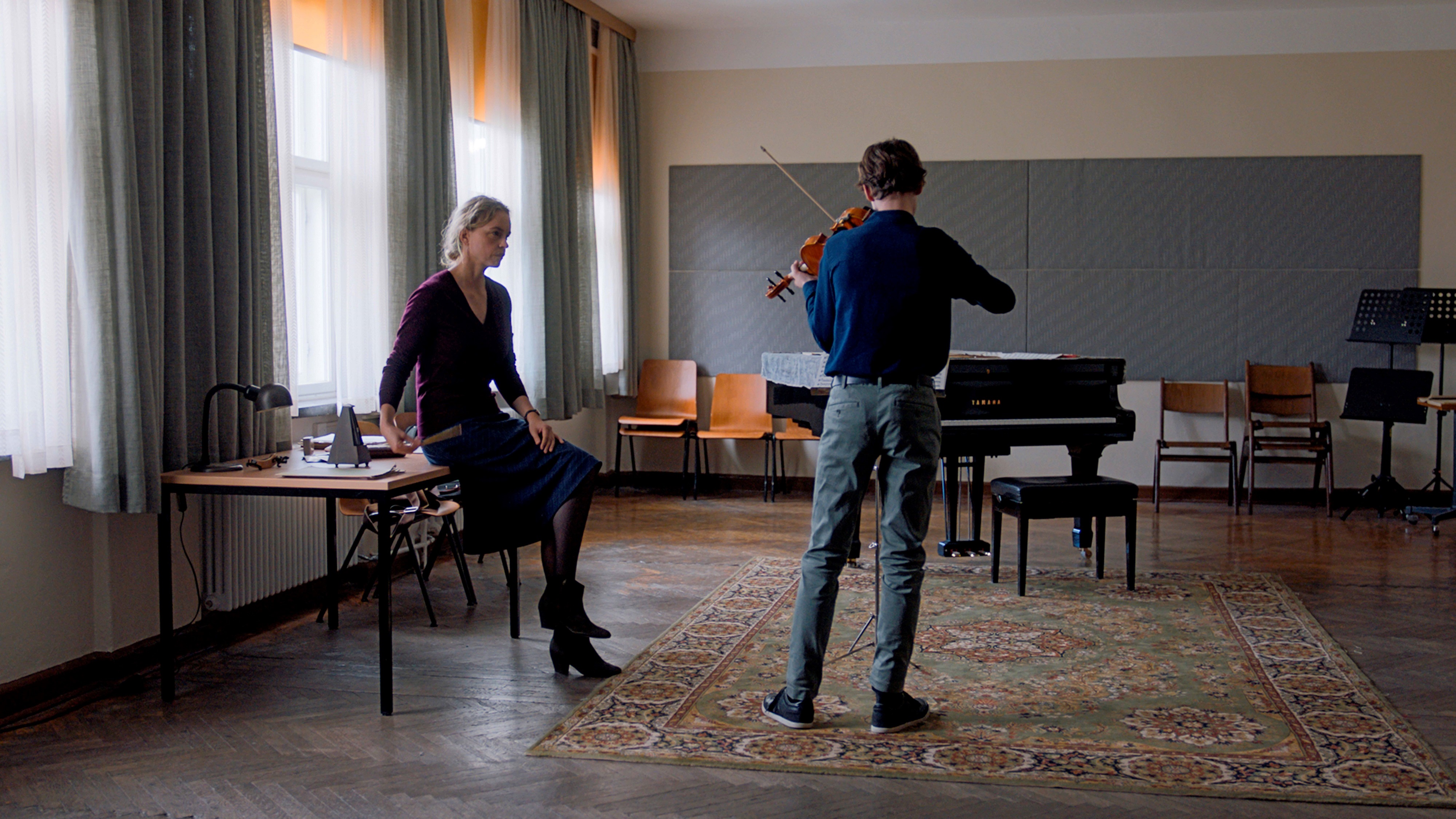 Anna (Nina Hoss) and Alexander (Ilja Monti) in The Audition