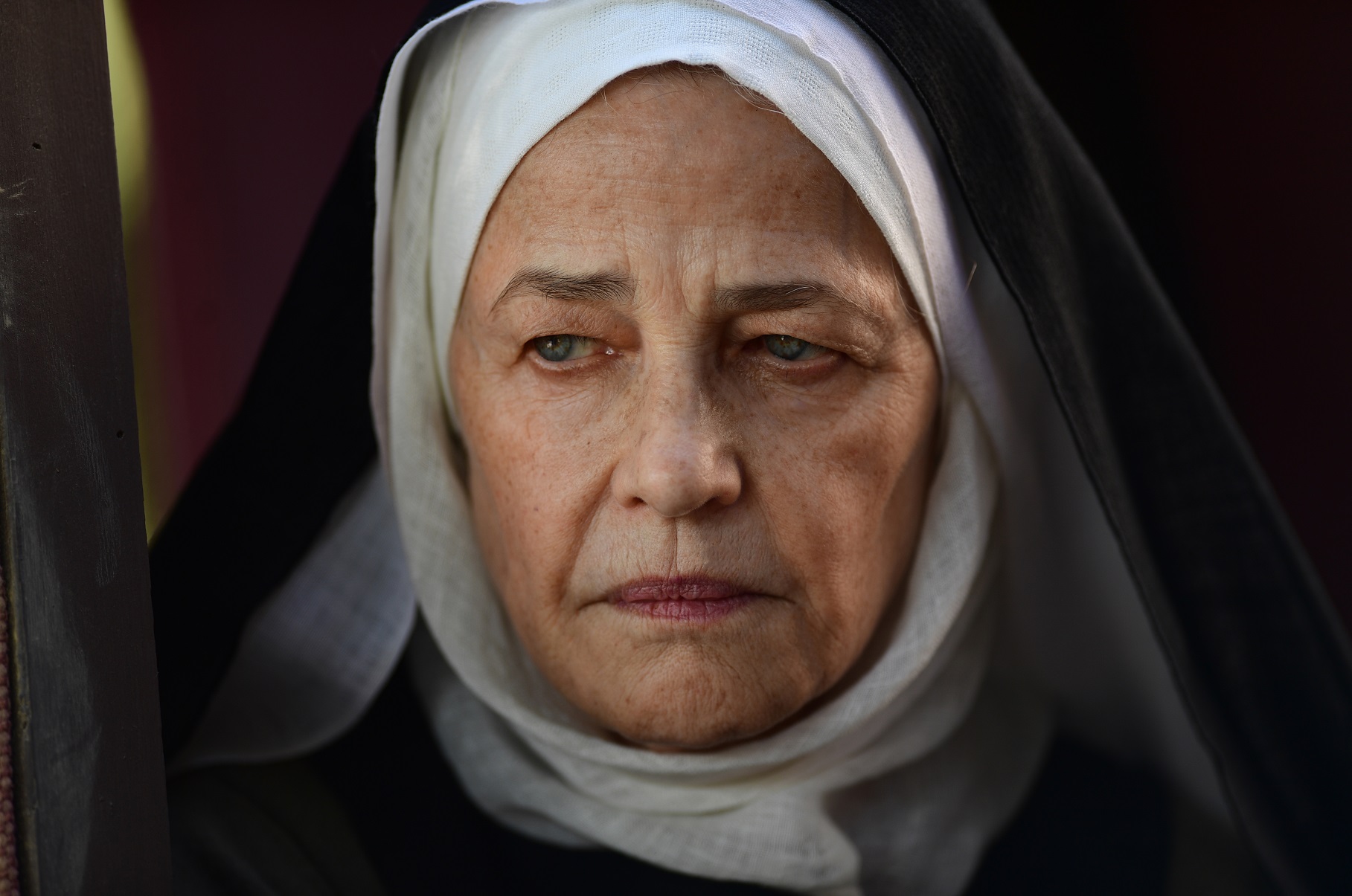 Abbess Felicita (Charlotte Rampling) in Benedetta