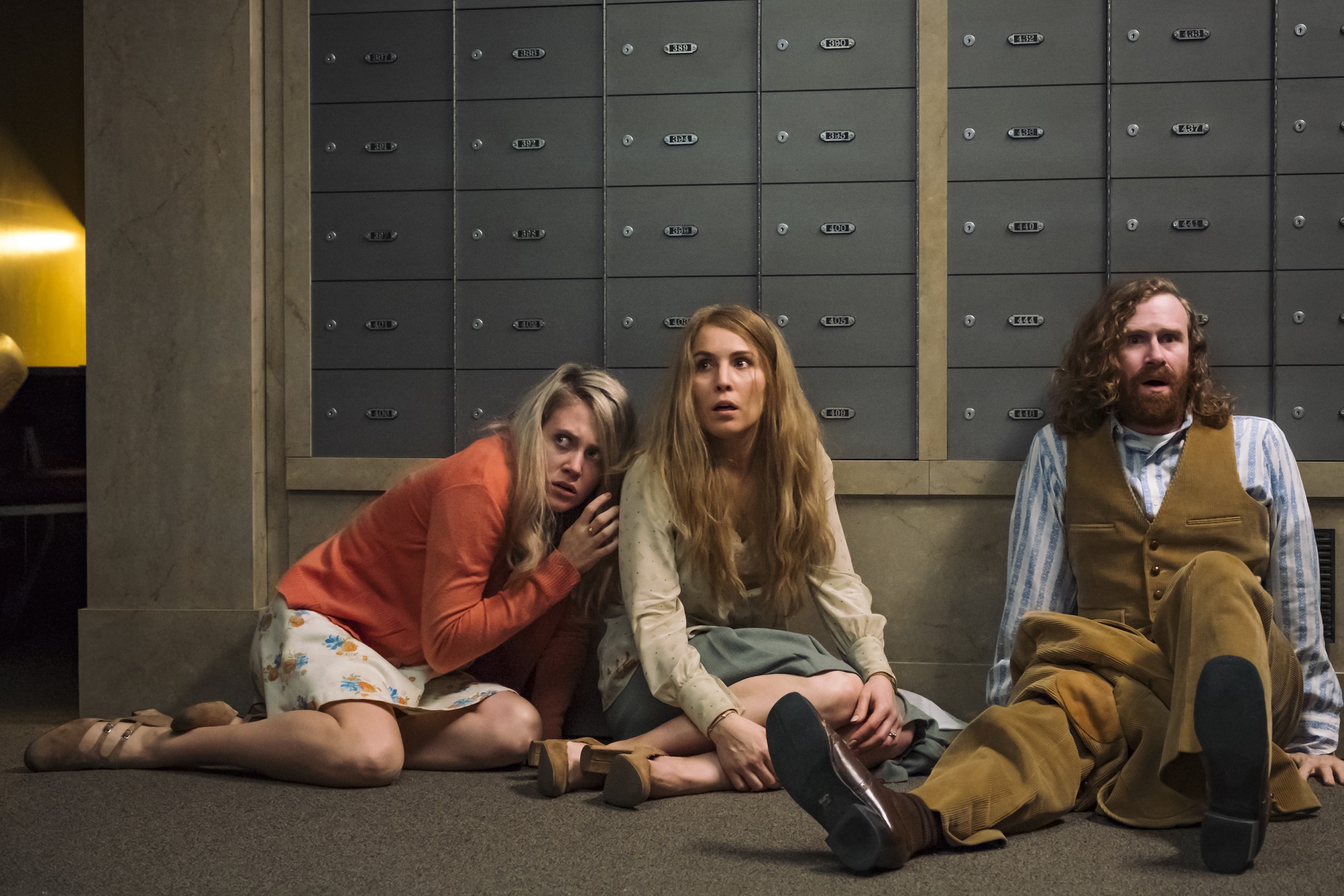 Bea Santos, Noomi Rapace and Mark Rendall in The Captor