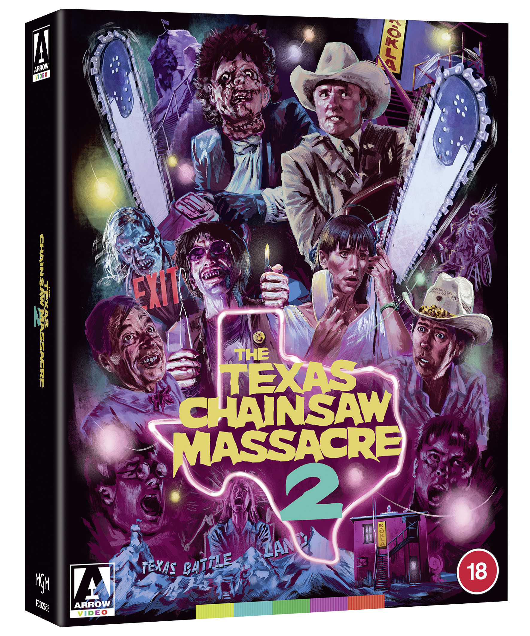 The Texas Chainsaw Massacre 2 sleeve