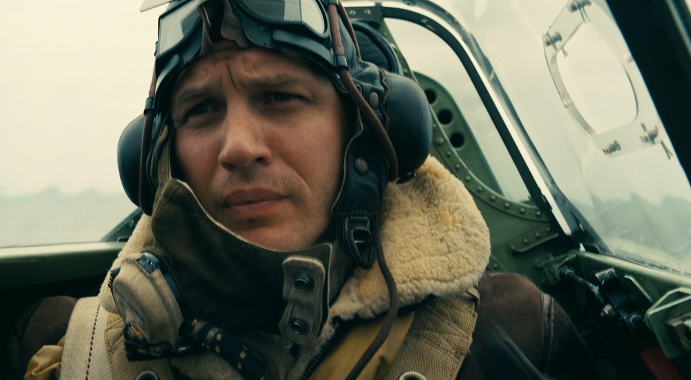 Tom Hardy in Dunkirk