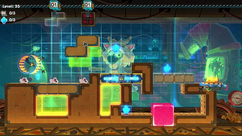 MouseCraft - Tetris meets Lemmings, rather than a Minecraft rip-off