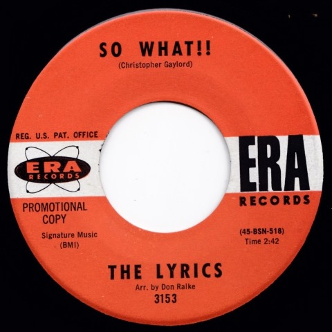 Blow My Mind! The Doré-Era-Mira Punk & Psych Legacy_The Lyrics So What!