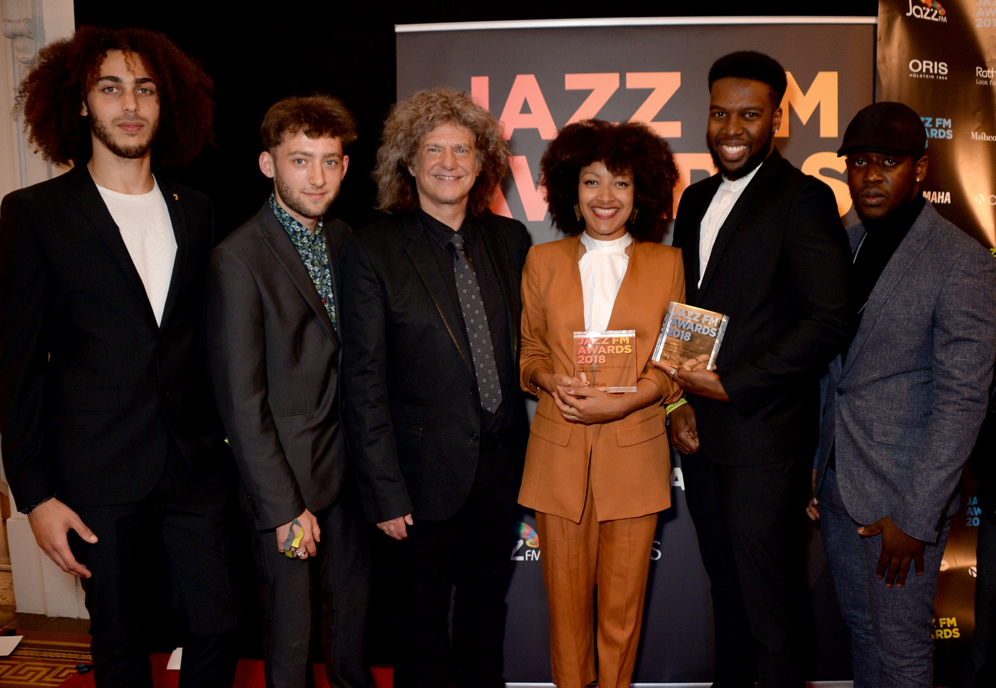 Nubya Garcia, Pat Metheny and members of Ezra Collective