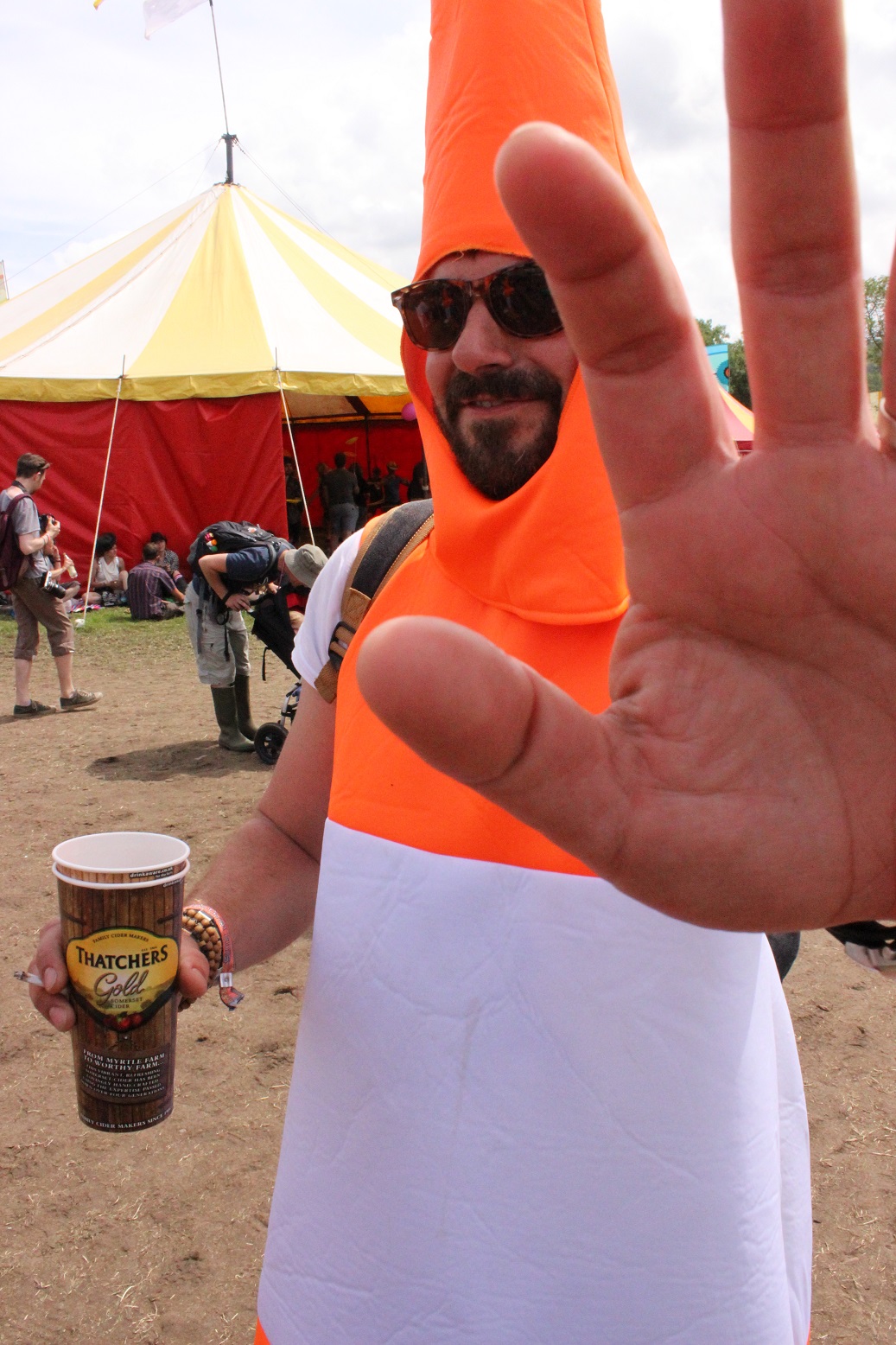 glasto conehead