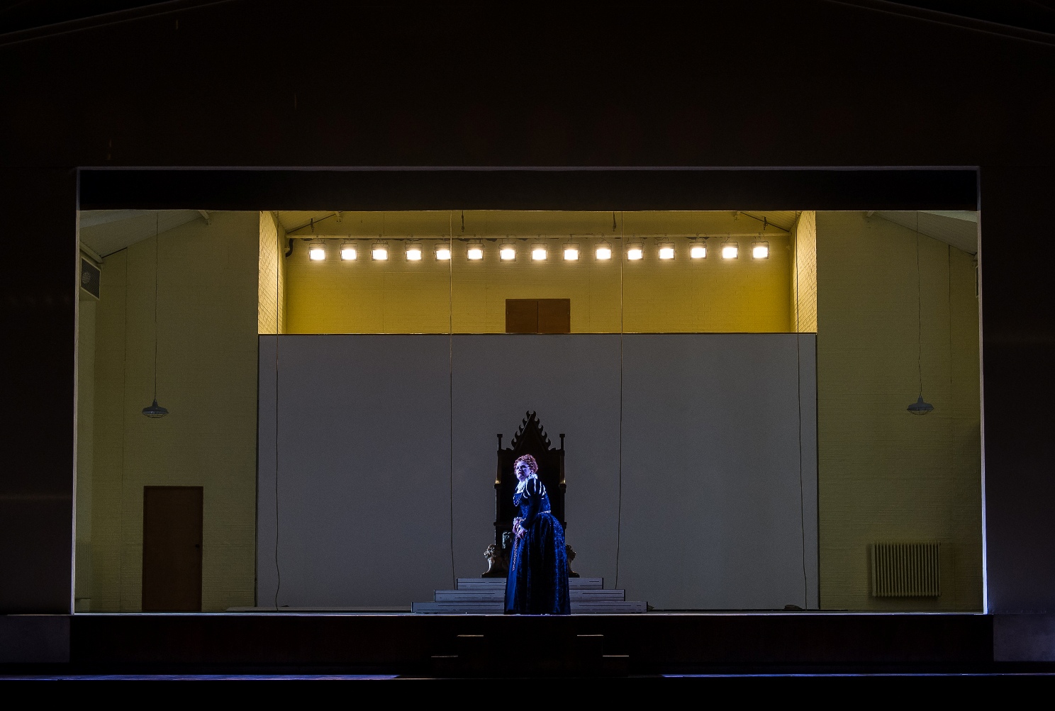 Susan Bullock in the final scene of the Royal Opera Gloriana