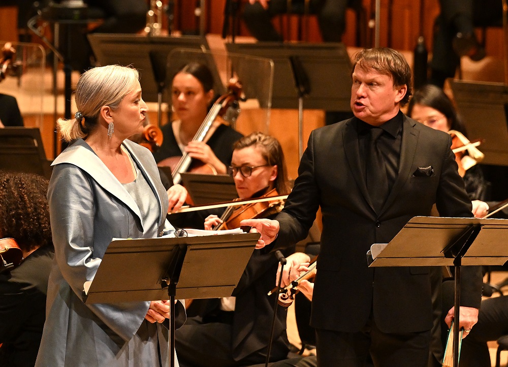 Katarina Karneus and Ales Briscein in 'Jenufa'