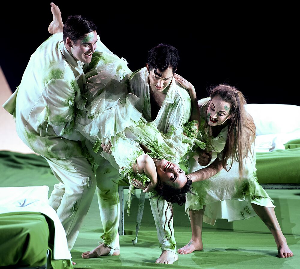 Lovers' quarrel in A Midsummer Night's Dream