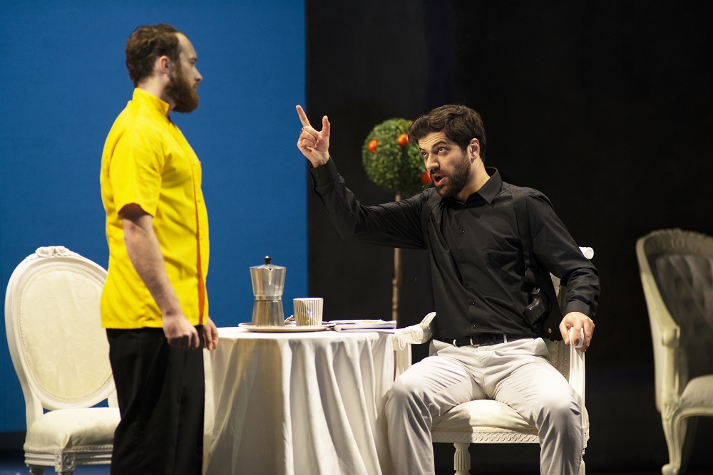 Scene from L'Italiana in Algeri at Wexford
