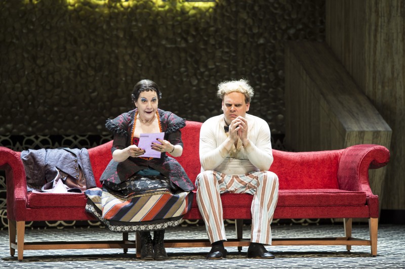 Lars Woldt and Helene Schneiderman in Glyndebourne Rosenkavaliaer