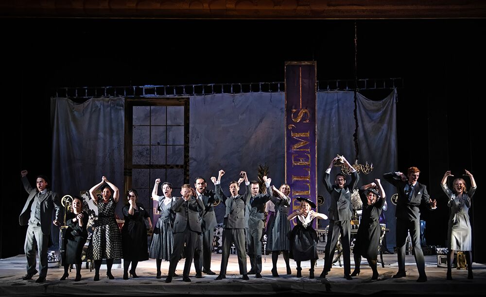 Auction scene from The Rake's Progress