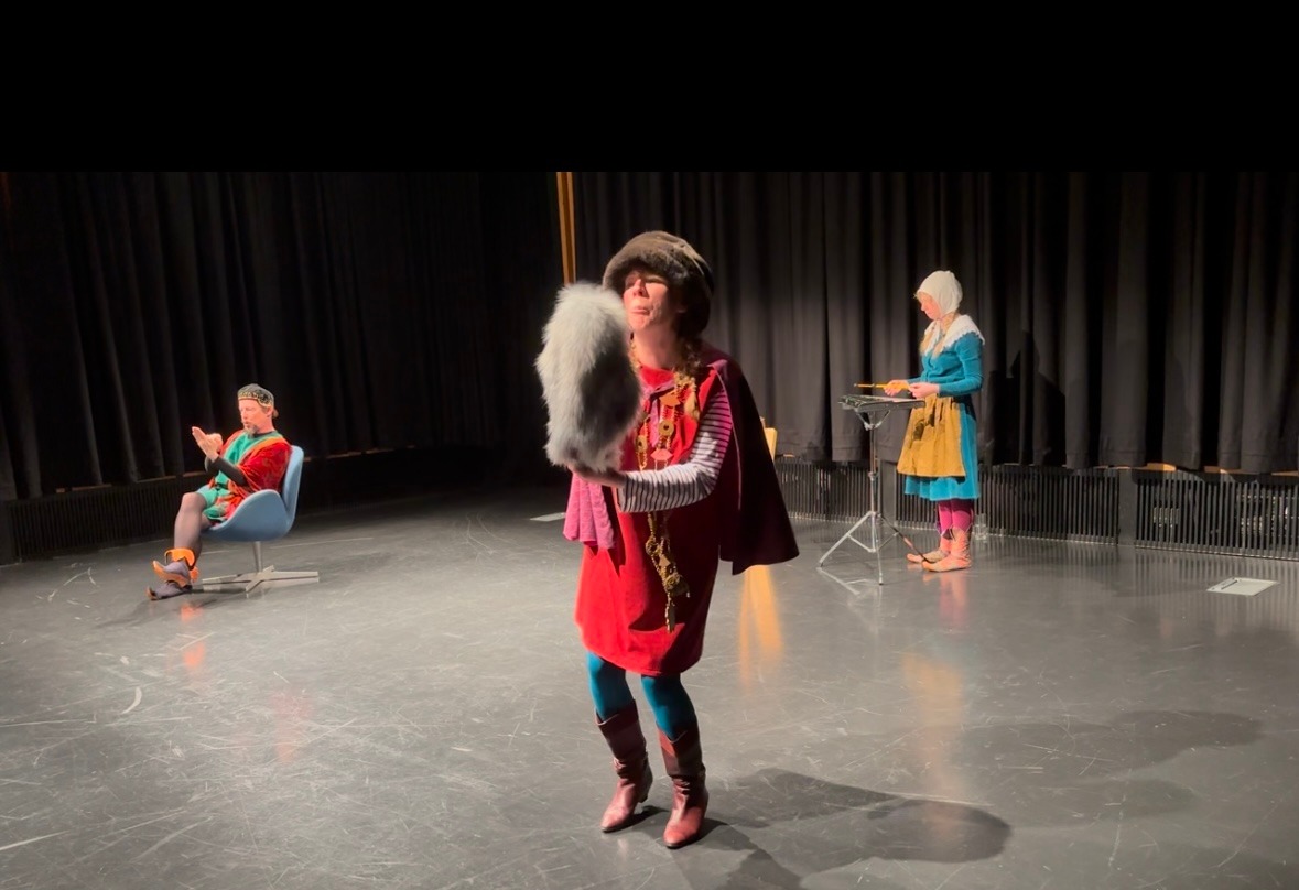 Scene from The Cat and the Devil