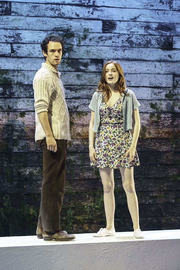 Ellie Bamber and Jonny Holden